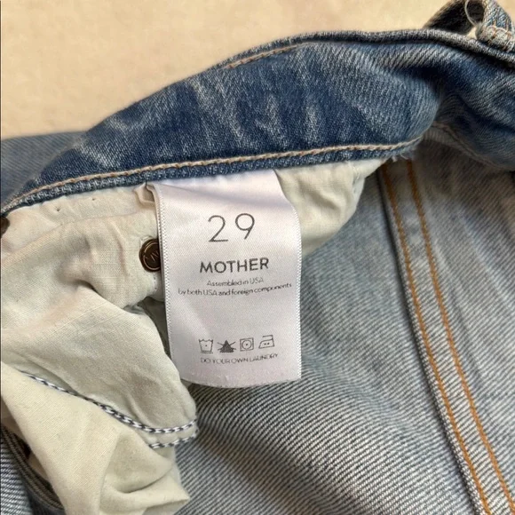 MOTHER The Tomcat Distressed Jeans Size 29 - Picture 9 of 16